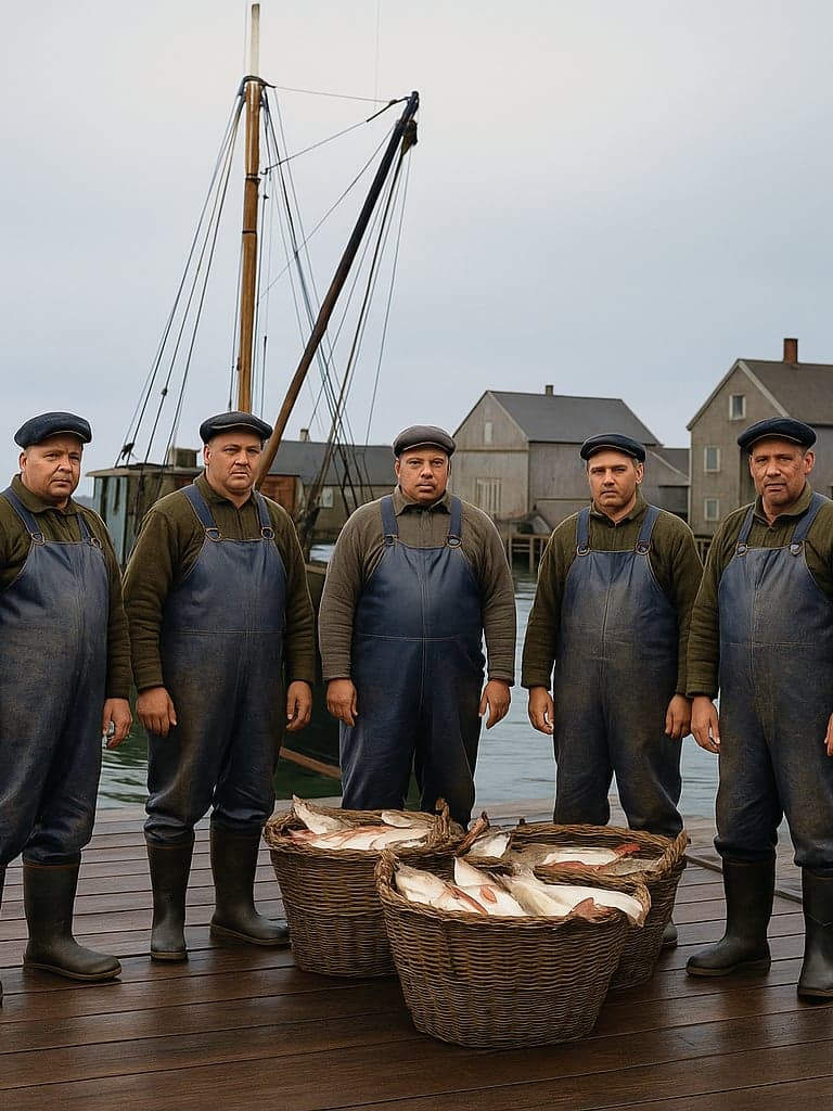 The Day’s Catch, 1942 — restored in Modern Digital