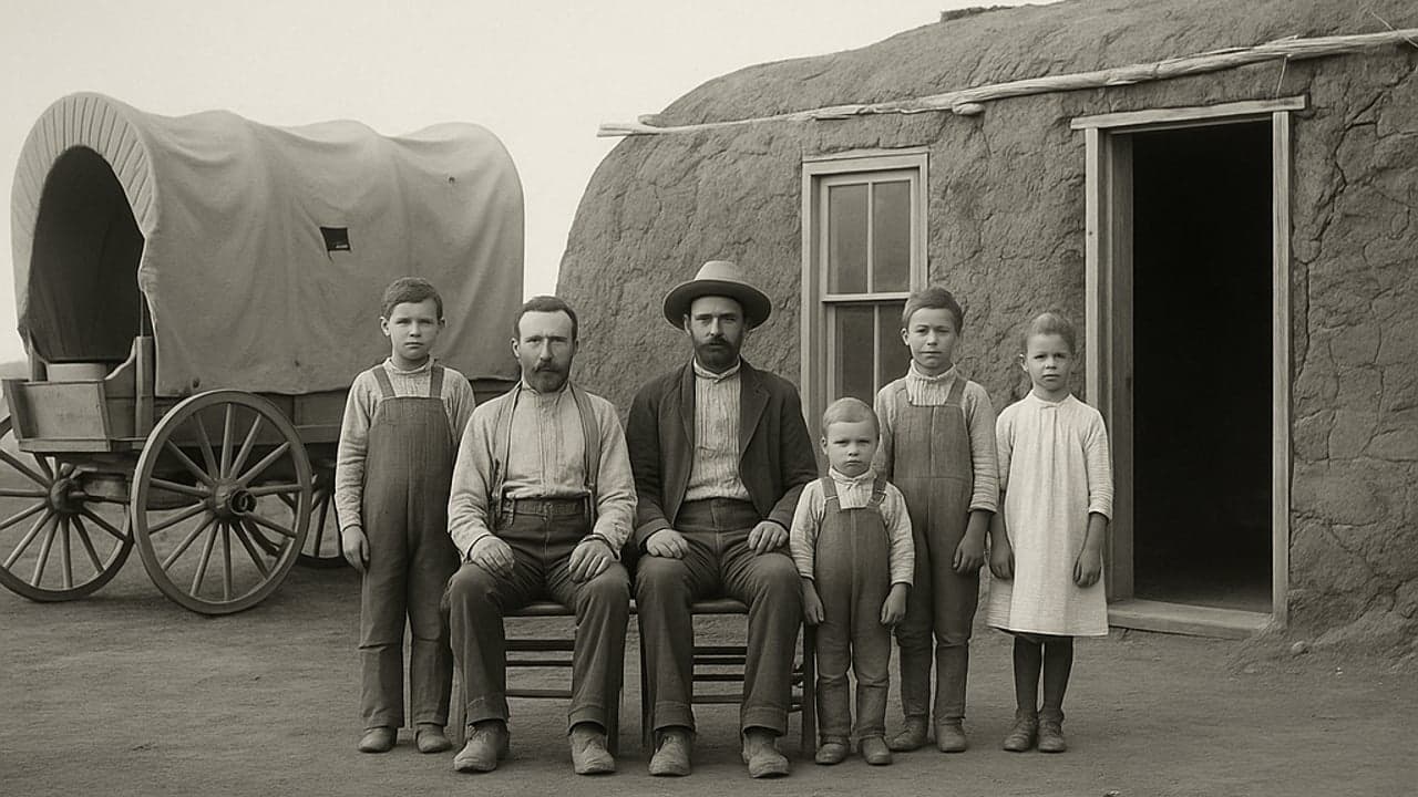 The Homesteaders, 1893 — restored in Platinum Heirloom