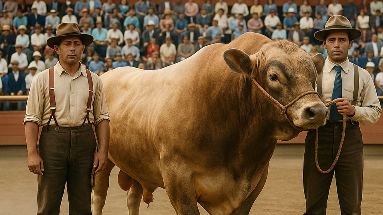 The Prize Bull, 1925 — restored in Ektacolor 400 Film
