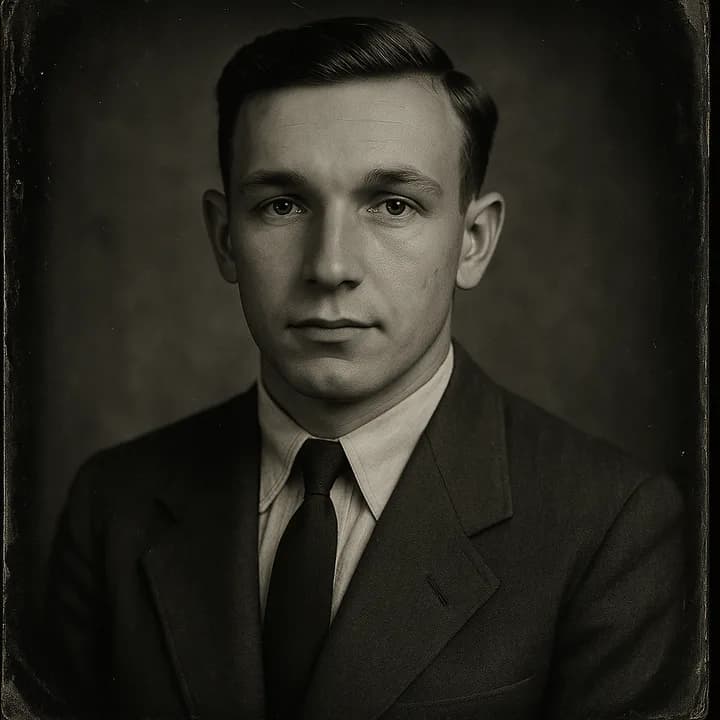 An old photograph restored in the Ambrotype & Tintype Revival style