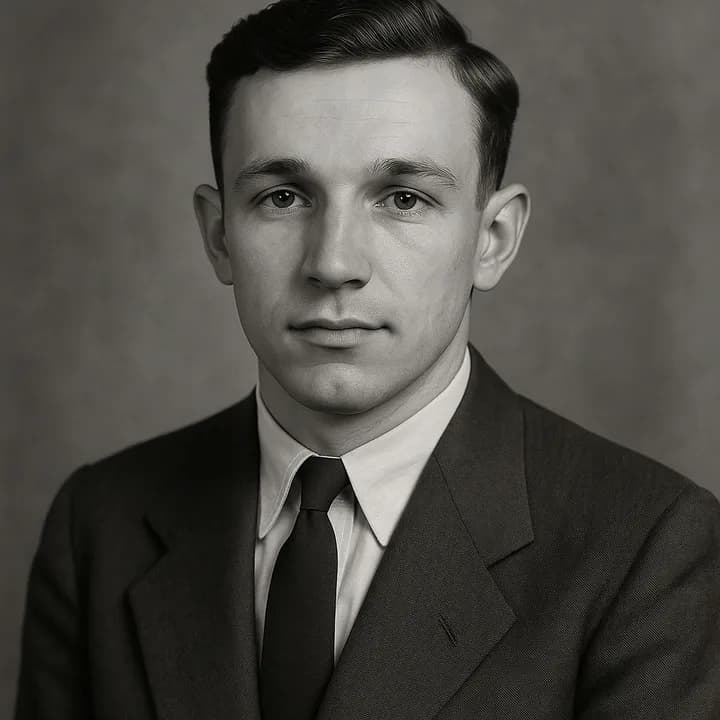 An old photograph restored in the Museum Archival Monochrome style