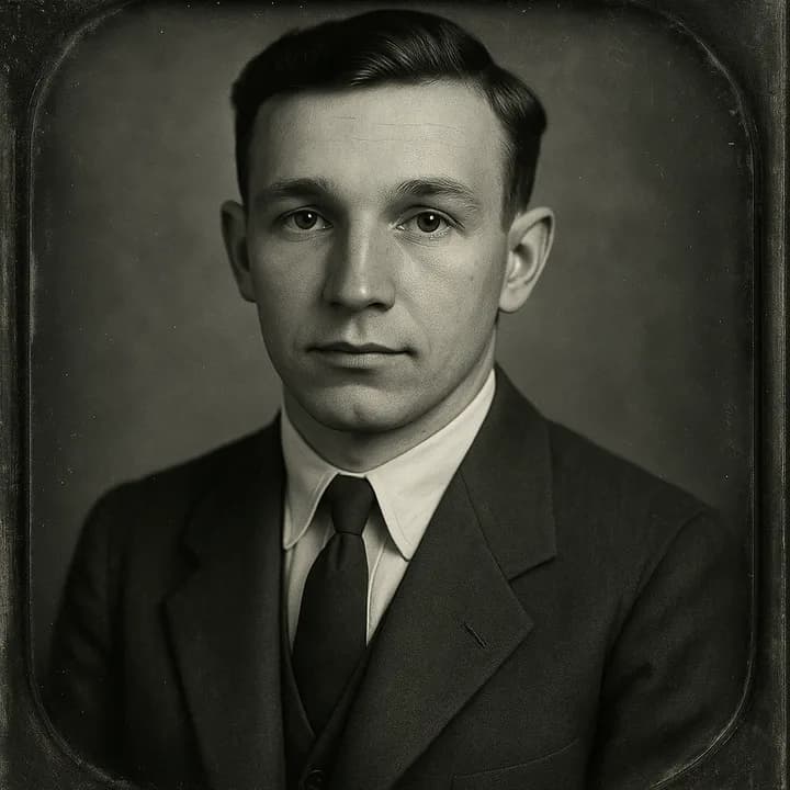 An old photograph restored in the Daguerreotype Revival style